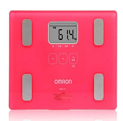 28mm超薄设计！OMRON欧姆龙 体重秤 HBF-212