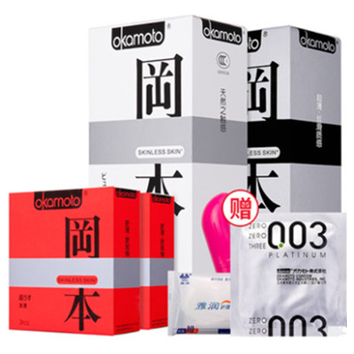放肆尽享！冈本003+SKIN避孕套组合27片