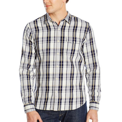 好看！Lucky Brand 幸运牌 One-Pocket 男士长袖衬衫