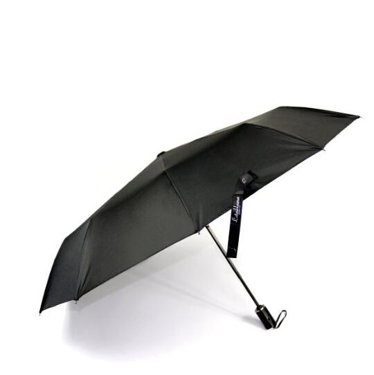 单买好价！Lotosblume 10骨超强防风防晒黑胶伞 皮手柄