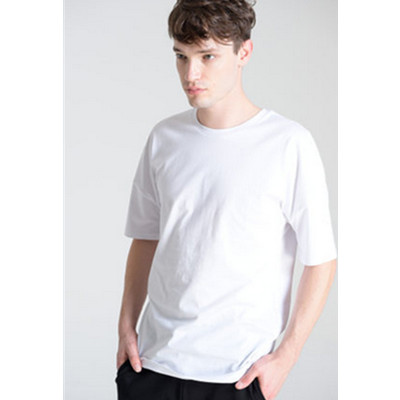 简约设计！C＆A男式基本款素色落肩T恤CA200175350