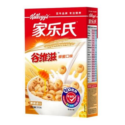 健康粗粮！Kellogg's家乐氏谷维滋310g泰国进口