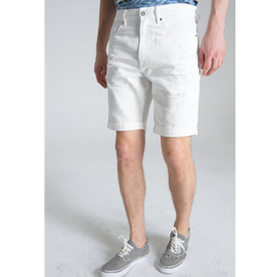 狂暑季！C＆A男式磨破卷边牛仔短裤CA200175595