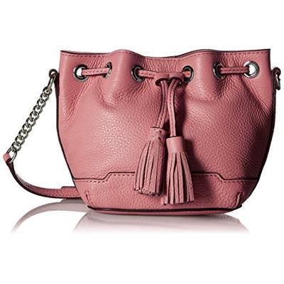 流苏时尚！Rebecca Minkoff Micro Lexi 女士单肩手提包