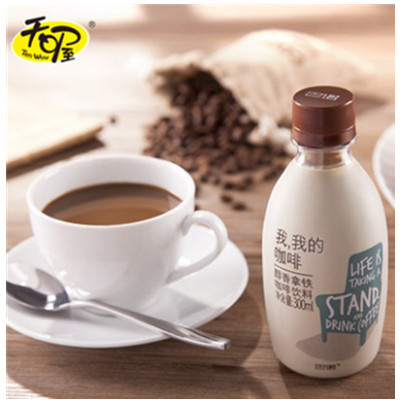 香滑醇厚！天喔巴诺咖啡300ml*6瓶