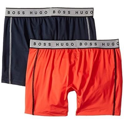 再降！BOSS HUGO BOSS Cyclist 男士纯色平角内裤2条装