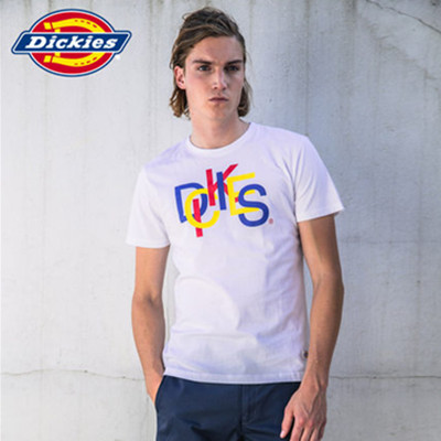 彩虹印花！Dickies男式印花短袖T恤152M30WD08