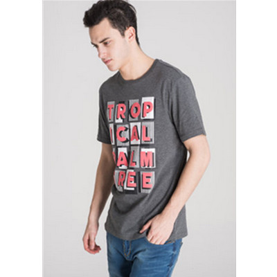 街头风！C＆A男式波普字母T恤CA200172291