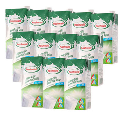 健康低脂！德国进口好沃德低脂牛奶1LX12盒整箱装