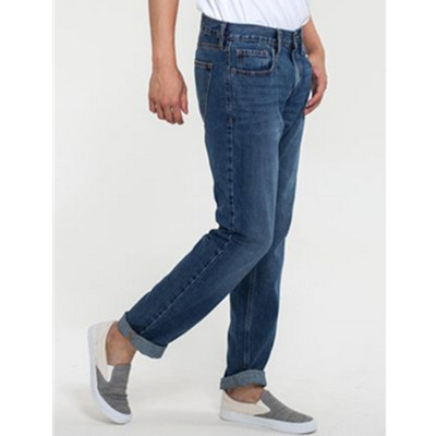 经典长青！OLD NAVY全棉修身牛仔裤男新款水洗休闲长裤776324