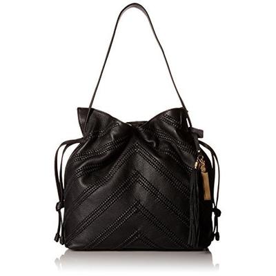 材质不错！Vince Camuto Nella Hobo 女士真皮单肩包