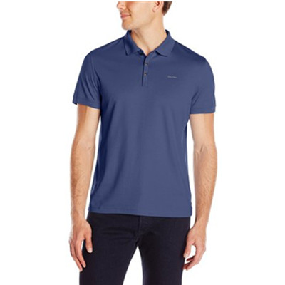 多色可选！Calvin Klein 液态棉 男士Polo衫