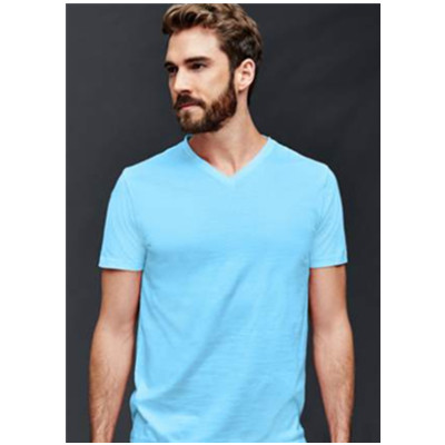 狂暑季！Gap纯棉基础款舒适V领短袖T恤180453