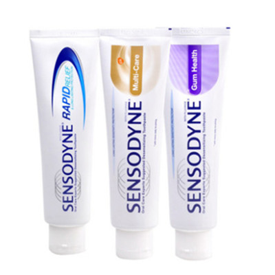 专业抗敏感！舒适达速效抗敏牙膏180g*3