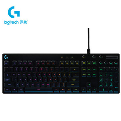 手感舒适！罗技G810有线电竞游戏机械键盘