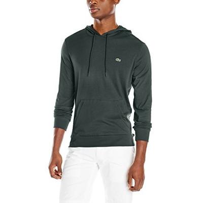 舒适！鳄鱼Lacoste Jersey Hooded 男士休闲卫衣