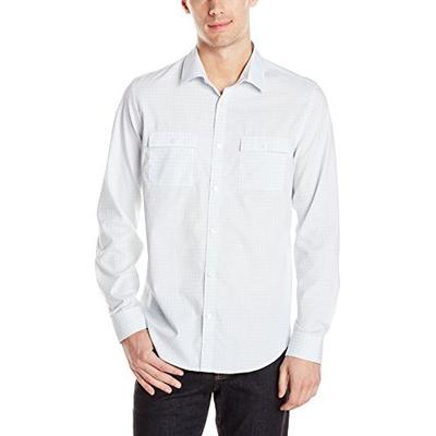 干净气质！Calvin Klein Pencil Mini 男士纯棉衬衫