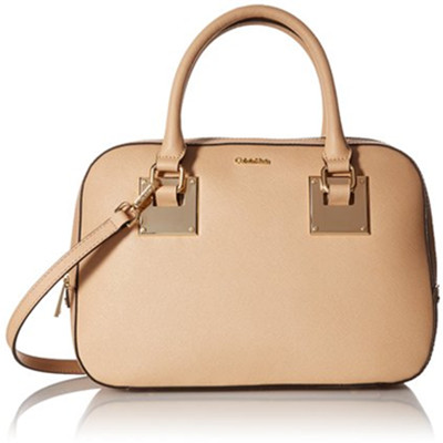 新低！Calvin Klein Small Saffiano 女士拎包