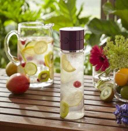 近期好价！Thermos 膳魔师 单手开启透明水杯660ml