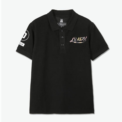 2件7折！DUSTY 波点LOGO短袖POLO