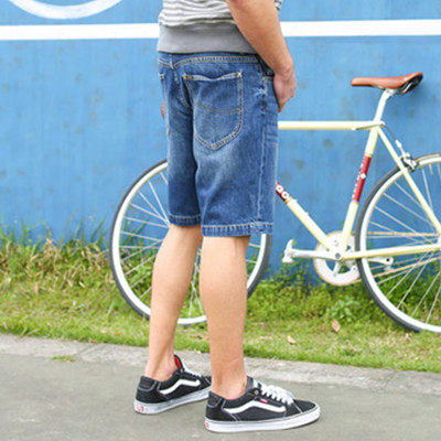 夏季单品！Lee男式薄款牛仔短裤L126691MQ3KH
