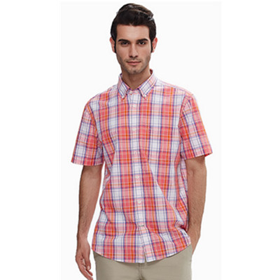 百搭单品！NAUTICA诺帝卡男装EWX短袖衬衫W52127S