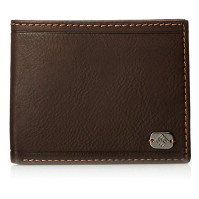 白菜！Columbia 哥伦比亚Traveler 男士真皮钱包