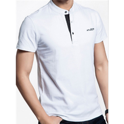 上身极佳！Afs Jeep条纹男圆领短袖polo衫YK-8288