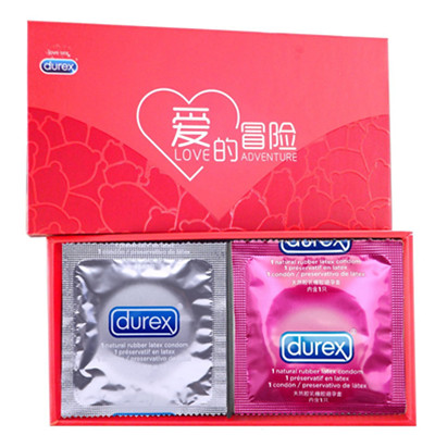 高档设计！Durex杜蕾斯避孕套爱的冒险礼盒