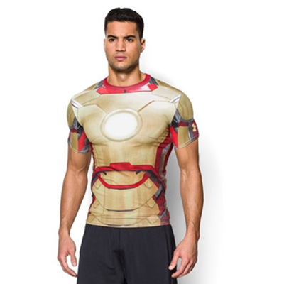 钢铁侠款！Under Armour Alter Ego超级英雄系列紧身衣