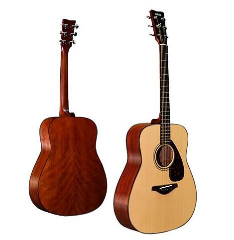 好价！YAMAHA 雅马哈 FG800M民谣吉他(原木色)