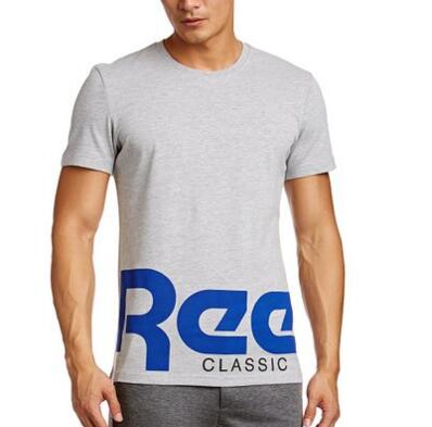 简约休闲！Reebok 锐步 男式 短袖T恤 AK0583