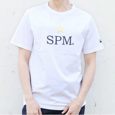好价有型！SPLITMAN 简约logo印花短袖T恤