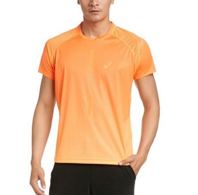 轻盈柔软！ASICS 亚瑟士 男式 运动短袖上衣 127804