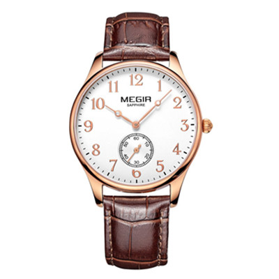 型男首选！MEGIR 美格尔 WISDOM 睿智系列 石英男士手表