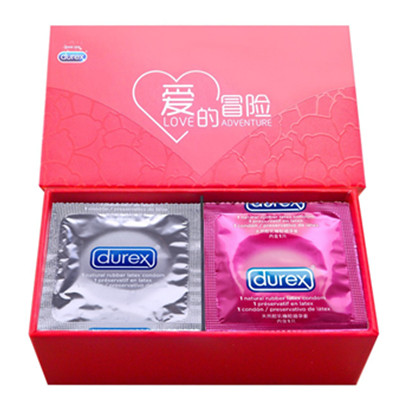 高档设计！Durex杜蕾斯避孕套爱的冒险礼盒