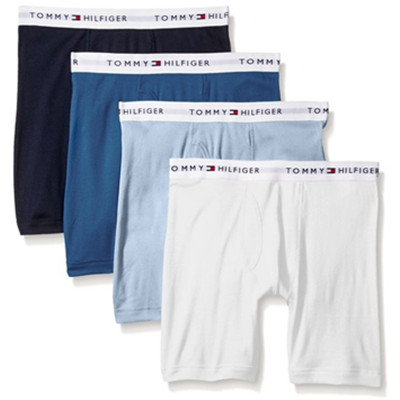 M码新低！Tommy Hilfiger男士纯棉内裤4件装
