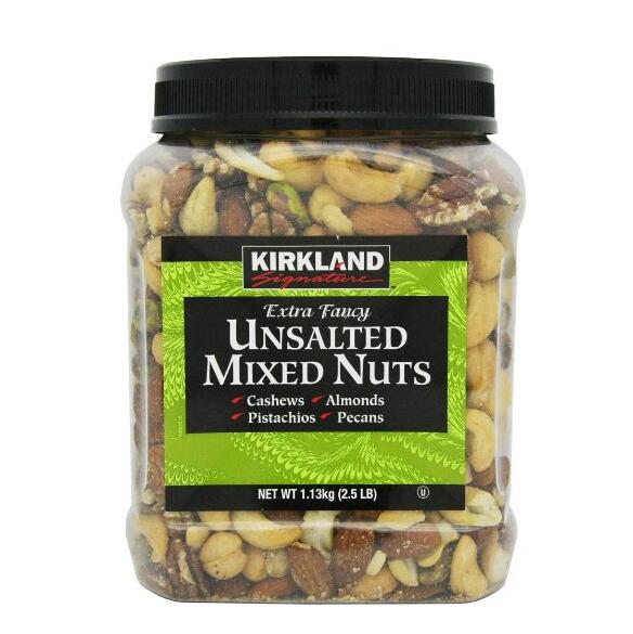 健康营养！Kirkland柯克兰无盐混合坚果1.13kg