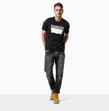 百搭！Levi's 李维斯 男式 短袖T恤 21945-0050