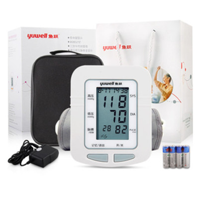 自动智能！鱼跃上臂式全自动电子血压计YE660D