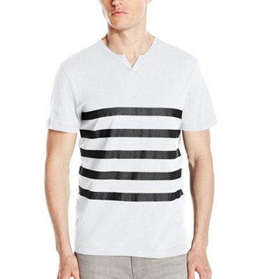 潮流！Kenneth Cole REACTION Ss Henley 男士亨利衫