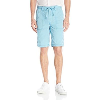清新！Calvin Klein Faded Color Poplin男士休闲短裤