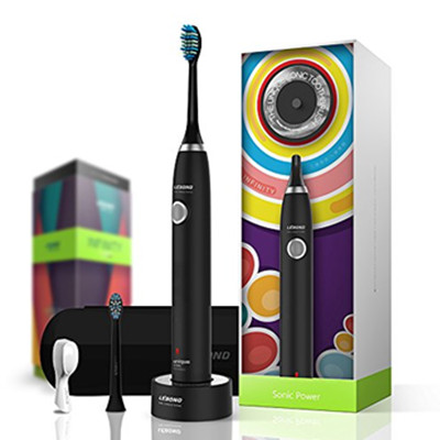 爱上生活！Lebond力博得声波牙刷 感IN棒棒糖（黑松露味）