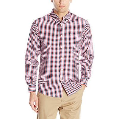 白菜！多格斯Dockers Multicolored 男士长袖格子衬衫