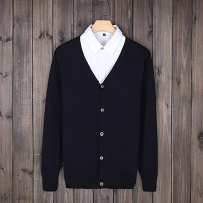 休闲百搭！北极绒秋季新款男士针织开衫BJR15C316