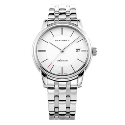 精品选购！SEA-GULL 海鸥 机械男士手表 简单百搭 816.405