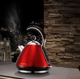 全网好价！摩飞 不锈钢电热水壶 1.5L大容量 家用MR7456