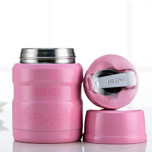 真空隔热！膳魔师 高真空不锈钢焖烧罐SK-3000MR 470ml