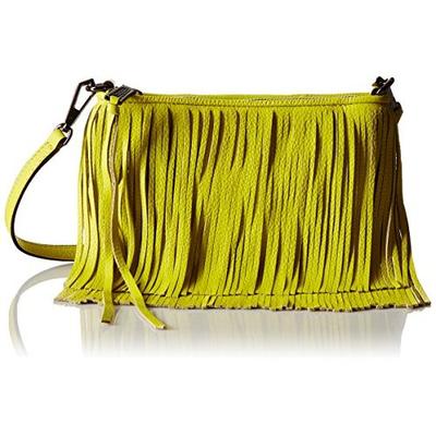 黄色新低！Rebecca Minkoff Finn 女士流苏斜挎包