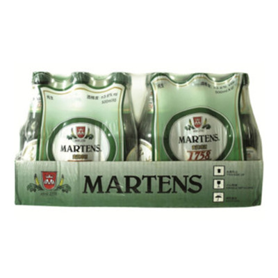 客户端好价！麦氏 1758 10&deg;P 纯生啤酒 500ml*24瓶